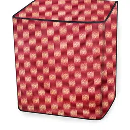 The Furnishing Tree Red PVC Washing Machine Covers image 5