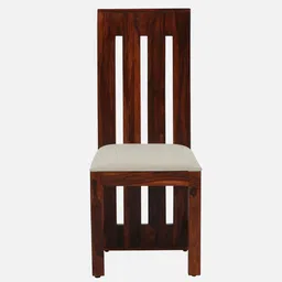 woodsworth from pepperfry Speyer Sheesham Wood Dining Chairs In Scratch Resistant Honey Oak Finish (Set Of 2) image 4