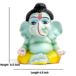 Lupaava Green Religious Idol Showpiece image 4