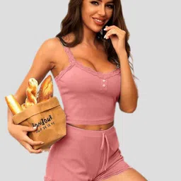 Kellberry Women Striped Night suit-image-20