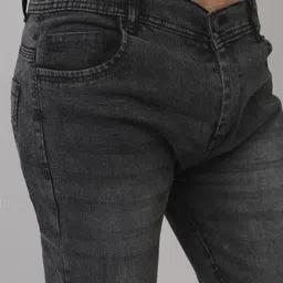 Moda Rapido Men Classic Relaxed Fit Light Fade Jeans image 3