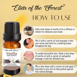 ELIXIR OF THE FOREST Vanilla Essential Oil - 15 ml image 2