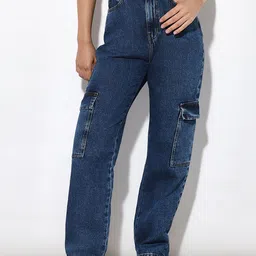 ONLY Women Straight Fit High-Rise Light Fade Jeans-picture-12