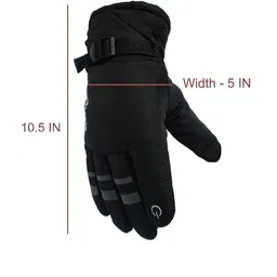 Alexvyan Men Patterned Winter Wind Proof Soft Thermal Gloves image 4