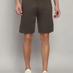 Cantabil Men Solid Regular Fit Shorts-picture-27