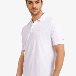 RARE RABBIT Men V-Neck Raw Edge T-shirt image 4