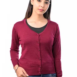 Varenyam Women Acrylic Cardigan Sweater-picture-34