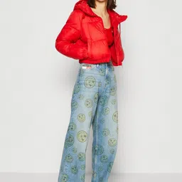 NOWI Women Lightweight Crop Puffer Jacket-picture-15