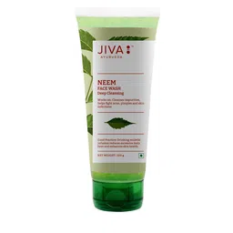 Jiva Set Of 4 Neem Face Wash Deep Cleanses & Controls Acne-100g Each image 2