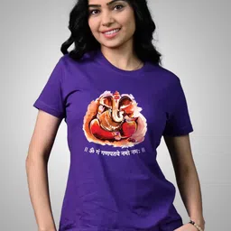 Tedhi Medhi Family Women Graphic Printed Round Neck Cotton Slim Fit T-shirt-picture-37
