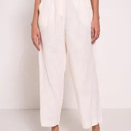 AKKRITI BY PANTALOONS Women Straight Fit Trousers-picture-33