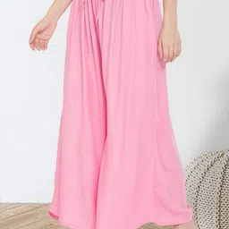 all about you Women Comfort Loose Fit Wide Leg Trouser image 2