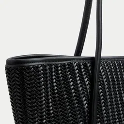 Marks & Spencer Leather Oversized Swagger Shoulder Bag image 3