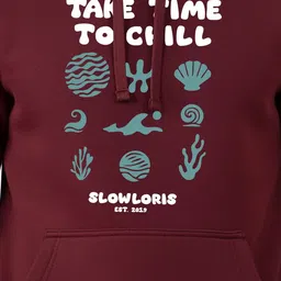 MINISTRY OF FRIENDS Men Graphic Printed Long Sleeve Hooded Pullover Sweatshirt image 2