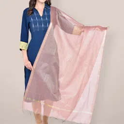 Dupatta Bazaar Ethnic Motifs Woven Design Dupatta-image-31