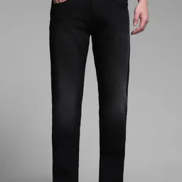 Jack & Jones Men Bootcut Low-Rise Light Fade Stretchable Jeans-picture-22