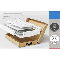 ARYAANSH Round Shaped Glass Wall Mirror - 11x11 image 2