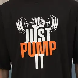 HASTEN Men Typography Printed T-shirt image 4