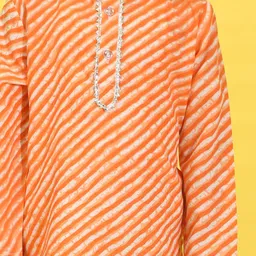 Cutiekins Kids-Boys Printed Regular Kurta with Pyjamas image 3