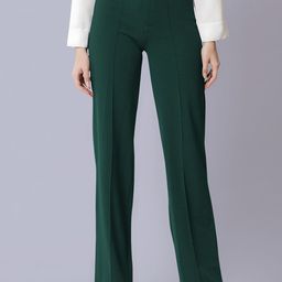 Dream Beauty Fashion Women Straight Fit High-Rise Trousers-picture-14
