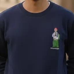 STARFOX Men Graphic Printed Hooded Sweatshirt image 3