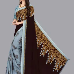 Moda Rapido Ethnic Motifs Saree With Blouse Piece image 3