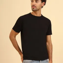 UNIQSOME Solid Regular Fit T-shirt-picture-10