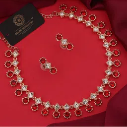 Brado Jewellery Women Gold-Plated Jewellery Set-picture-32