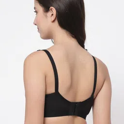 College Girl Pack Of 3 Full Coverage Lightly Padded Cotton Minimizer Bra image 3