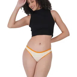 ORLIZEA Women Low-Rise Cotton Blend Thongs image 5