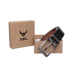 USL Men Leather Formal Belt image 2