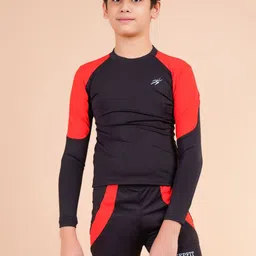 Keepfit Colorblocked Round Neck Swimming Set-picture-41