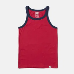 Jockey Pack Of 2 Boys Printed Sleeveless Basic Innerwear Vests image 3