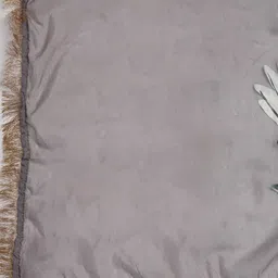 Meena Bazaar Organza Unstitched Dress Material image 4