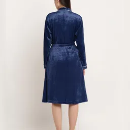 KLOTTHE Woolen Bath Robe With Belt image 5