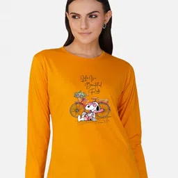 Metronaut Women 2 Printed Bio Finish Applique T-shirt image 4