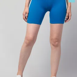 ULLAS Women Pack of 2 Skinny Fit Cycling Sports Shorts-image-39