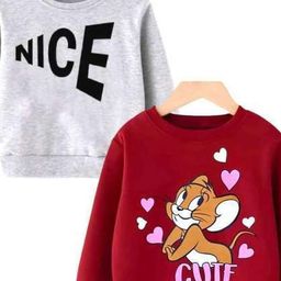 Be Perfect Kids-Unisex Multicoloured Fleece Sweatshirts-picture-25