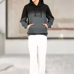 STELLERS Men Colourblocked Hooded Sweatshirt image 4