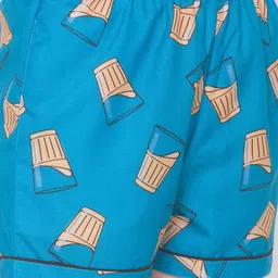 FashionRack Women Pack of 2 Printed Lounge Shorts image 5