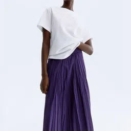 H&M Pliss Midi Skirt-picture-26