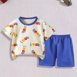 FOREVER FRIDAY Boys Printed T-shirt with Shorts-picture-12