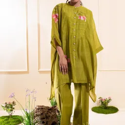 The White Tree Studio Printed Tunic With Trousers Co-Ords image 3
