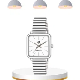 REBOOT Men Stainless Steel Straps Watch New64_152 Chuan White Designer Square-picture-15