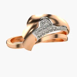 VALANOVA Women Rose Gold Ring Diamond-picture-19