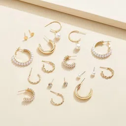 TheVineGirl Geometric Hoop Earrings image 4