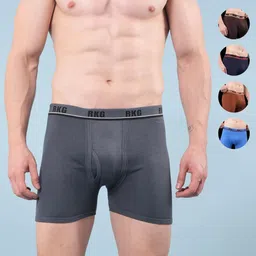 RKG Men Pack Of 5 Comfortable Mid Rise Trunk-picture-28