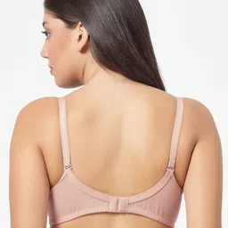 SHYAM SONS FLAIR Plainmould Pack Of 2 Full Coverage Lightly Padded Seamless T-shirt Bra image 5