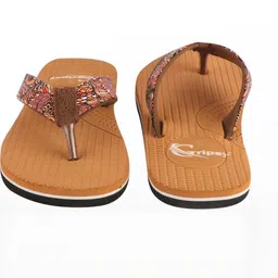 Gripsy Tan Rubber Flip Flops-picture-10