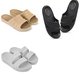 Feel alive Men Set Of 3 Ultra-Comfortable Lightweight Flip Flops-picture-10